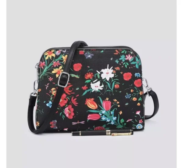 Ladies Flowery Crossbody Bag