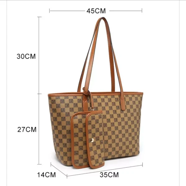 Large Ladies Shoulder Bag - Perfect for any Occassion Shopping - Image 2