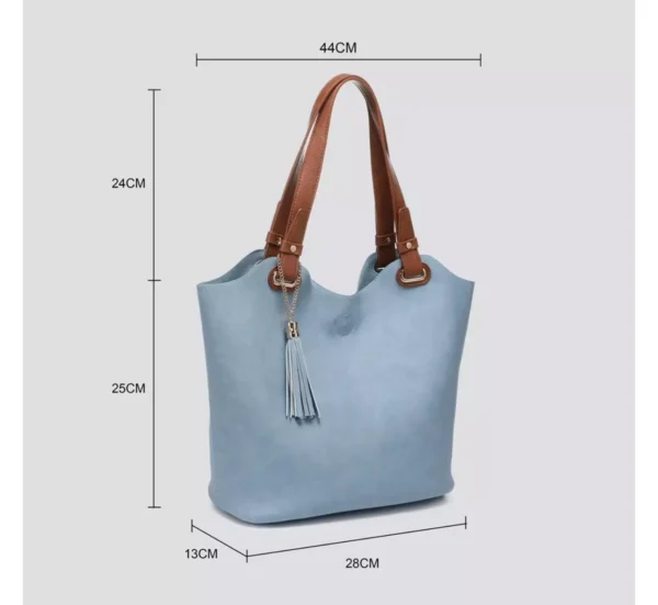 Women's Shoulder and Crossbody Bag Set - Regular Styled Handbag Addict - Image 7